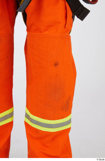 Sam Atkins Firemen in Orange Covealls Details details of uniform…